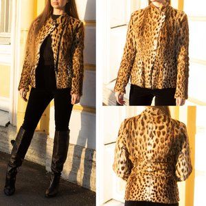 Gucci Tom Ford Runway Fur Jacket Rare GG